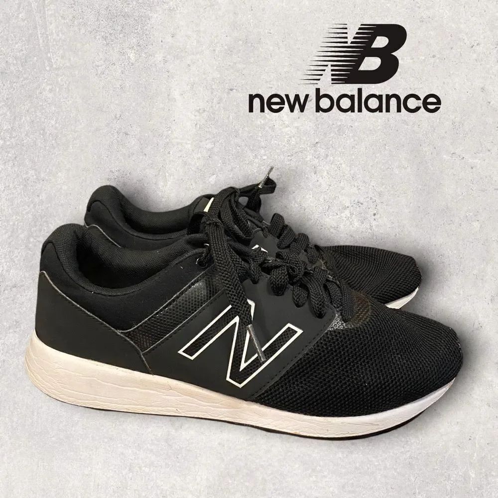 New Balance Black White Shoes Sneakers 8